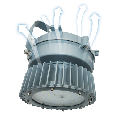 IP66 폭발 방지 LED 높은 만 조명 20-200W 화학 공업 주유소